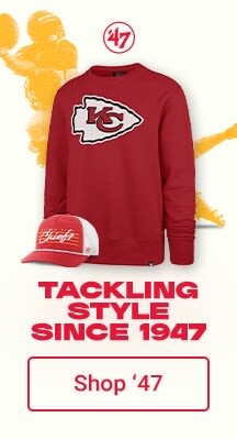 Tackling Style Since 1947 | Shop Kansas City Chiefs '47 Gear