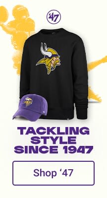 Tackling Style Since 1947 | Shop Minnesota Vikings '47 Gear