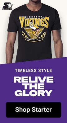 Timeless Style | Relive the Glory | Shop Minnesota Vikings Starter Gear