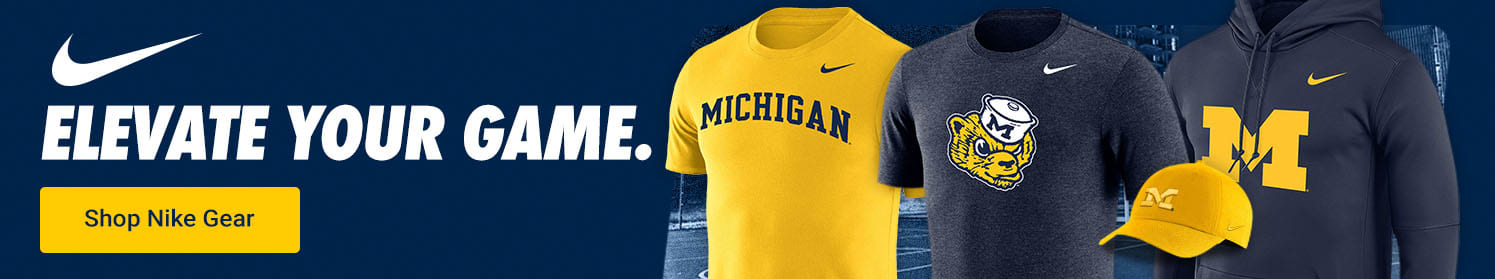 Elevate Your Game | Shop Michigan Wolverines Nike Gear