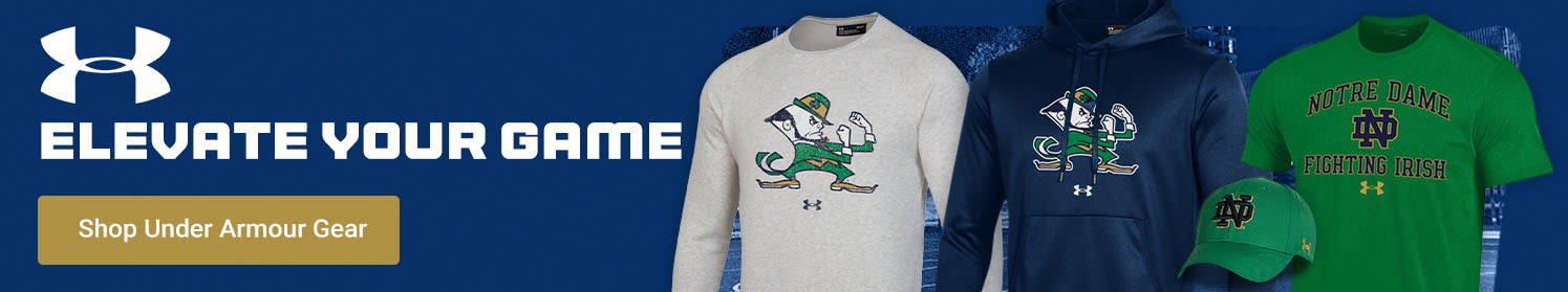 Elevate Your Game | Shop Notre Dame Fighting Irish Under Armour Gear