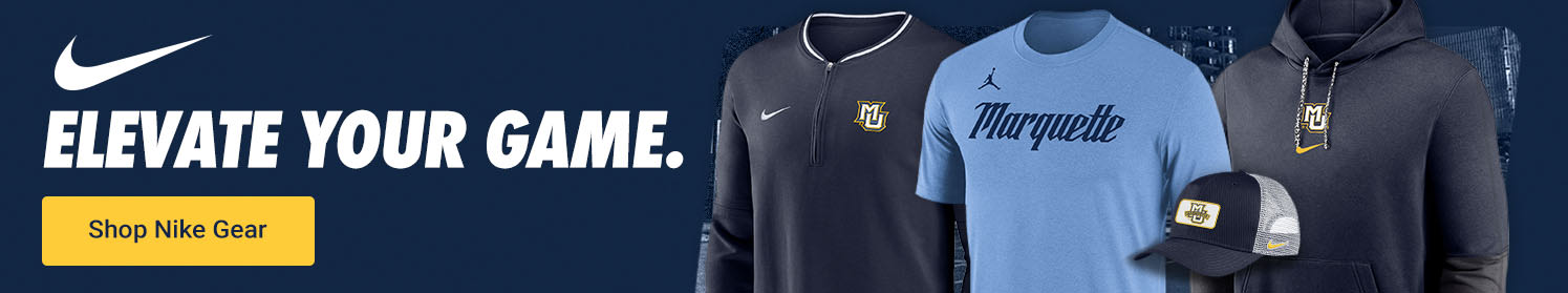 Elevate Your Game | Shop Marquette Golden Eagles Nike Gear