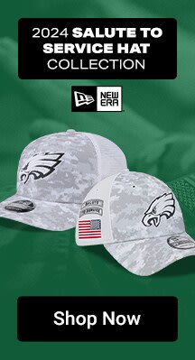 2024 Philadelphia Eagles Salute to Service Hat Collection | Shop Now