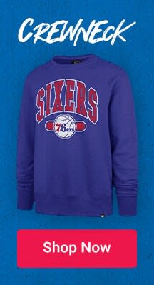 Philadelphia 76ers Crewnecks | Shop Now