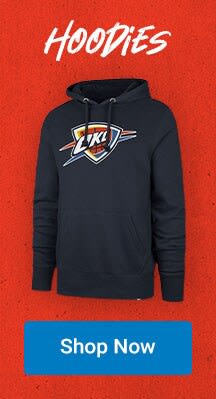 Oklahoma City Thunder Hoodies | Shop Now