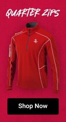 Houston Rockets Quarterzips | Shop Now