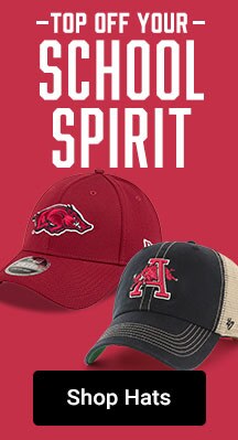 Top Off Your School Spirit | Shop Arkansas Razorbacks Hats