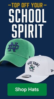 Top Off Your School Spirit | Shop Notre Dame Fighting Irish Hats