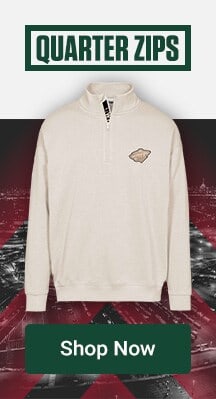 Minnesota Wild Quarter Zips | Shop Now