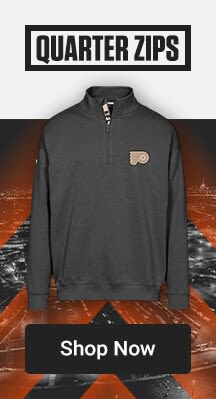 Philadelphia Flyers Quarter Zips | Shop Now