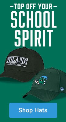 Top Off Your School Spirit | Shop Tulane Green Wave Hats