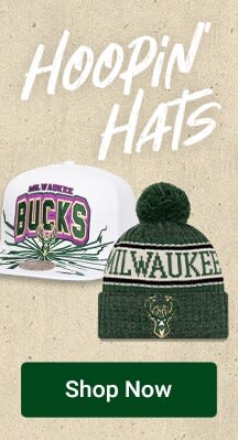 Hoopin' Hats  | Shop Milwaukee Bucks Hats