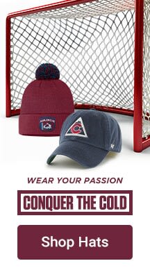 Wear Your Passon | Conquer the Cold | Shop Colorado Avalanche Hats