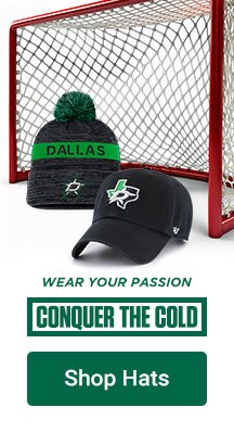 Wear Your Passon | Conquer the Cold | Shop Dallas Stars Hats