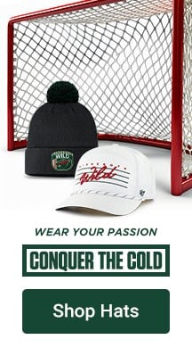 Wear Your Passon | Conquer the Cold | Shop Minnesota Wild Hats