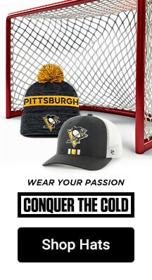 Wear Your Passon | Conquer the Cold | Shop Pittsburgh Penguins Hats