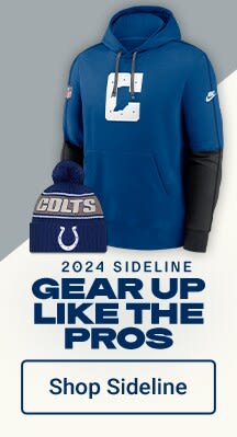 Gear Up Like the Pros | Shop Indianapolis Colts Sideline Gear