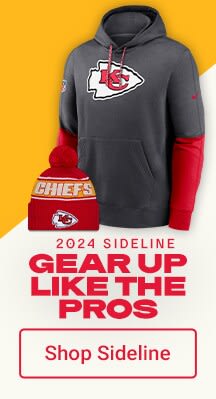 Gear Up Like the Pros | Shop Kansas City Chiefs Sideline Gear