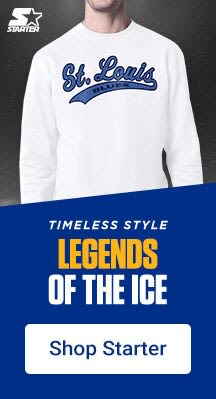 Timless Styles | Legends of the Ice | Shop St. Louis Blues Starter Gear