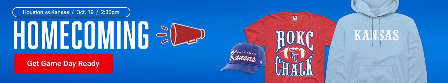  Houston vs Kansas Jayhawks | Oct. 19th 2:30 pm | Homecoming | Get Gameday Ready