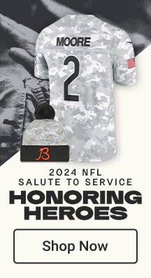 Chicago Bears 2024 NFL Salute to Service | Honoring Heroes | Shop Now