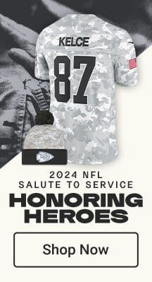 Kansas City Chiefs 2024 NFL Salute to Service | Honoring Heroes | Shop Now