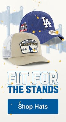 Fit For the Stands | Shop Los Angeles Dodgers World Series Hats