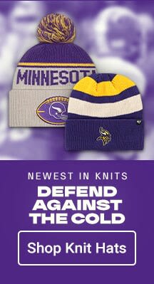 Outlets NEW NFL Minnesota Vikings Sideline Coach Pom Beanie RARE Vintage 2014 Authentic