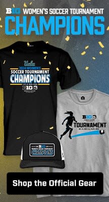 UCLA Bruins Big Ten Women's Soccer Champions| Shop the Official Gear