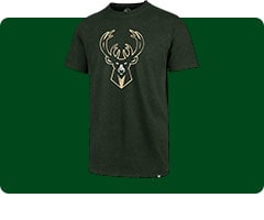 Shop Milwaukee Bucks T-Shirts