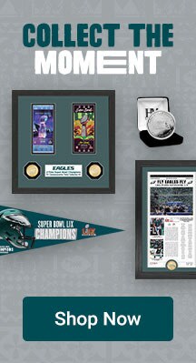 Philadelphia Eagles Super Bowl Collectibles and Memorabilia | Collect The Moment