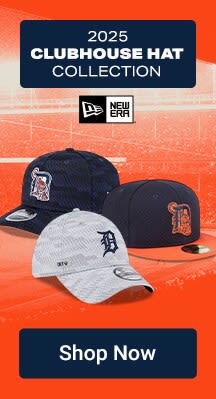 Detroit Tigers 2025 Clubhouse Hat Collection | Shop Now