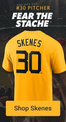 #30 Pitcher | Fear the Stache | Shop Paul Skenes