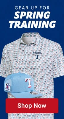 Gear Up For Spring Training | Shop Texas Rangers Now