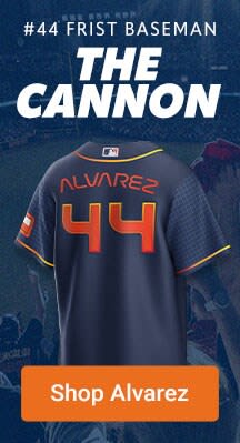 #44 First Baseman The Cannon | Shop Alvarez