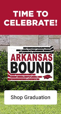 Time to Celebrate | Shop Arkansas Razorbacks Graduation