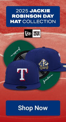 Texas Rangers 2025 Jackie Robinson Day Hat Collection | Shop Now