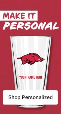 Make It Personal | Shop Arkansas Razorbacks Personalized