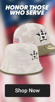 Honor Those Who Serve | Shop Houston Astros Armed Forces Collection Now