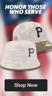 Honor Those Who Serve | Shop Pittsburgh Pirates Armed Forces Collection Now