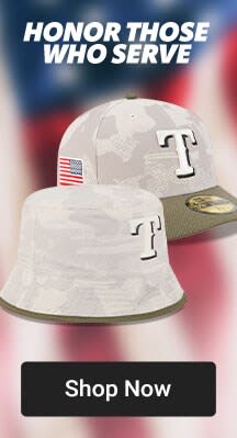 Honor Those Who Serve | Shop Texas Rangers Armed Forces Collection Now