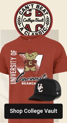 Can't Beat a Classic | Shop Cincinnati Bearcats College Vault Gear
