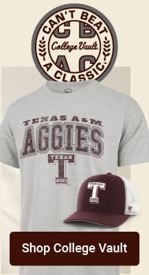 Can't Beat a Classic | Shop Texas A&M Aggies College Vault Gear