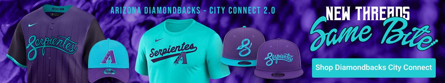 Arizona Diamondbacks City Connect 2.0 | New Threads Same Bite | Shop Diamondbacks City Connect