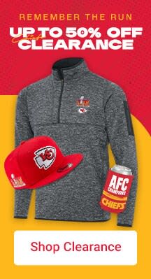 Remember The Run Up To 50% Off Clearance | Shop Chiefs Super Bowl Clearance