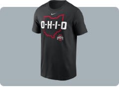 Shop Ohio State Buckeyes T-Shirts