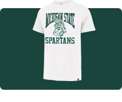 Shop Michigan State Spartans T-Shirts