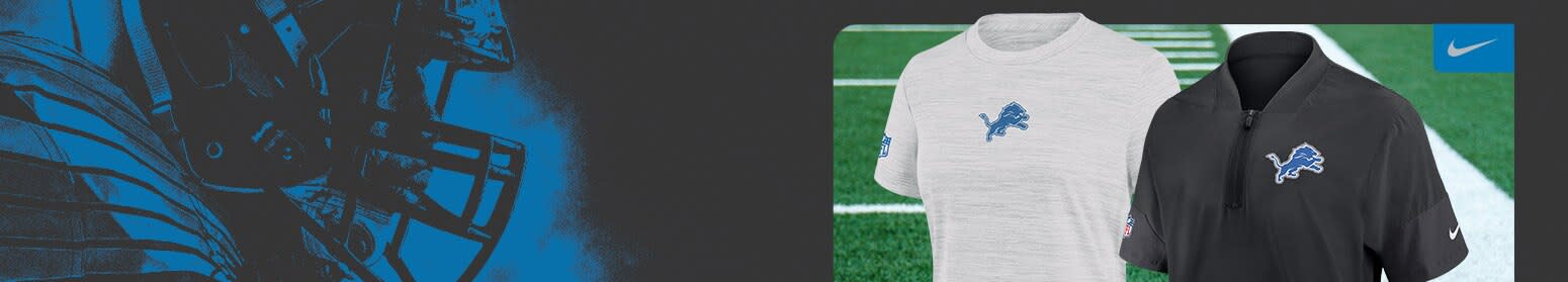 Shop Detroit Lions 2025 Sideline Apparel | Shop Sideline Collection