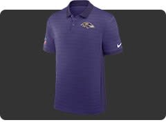 Shop Baltimore Ravens Polos