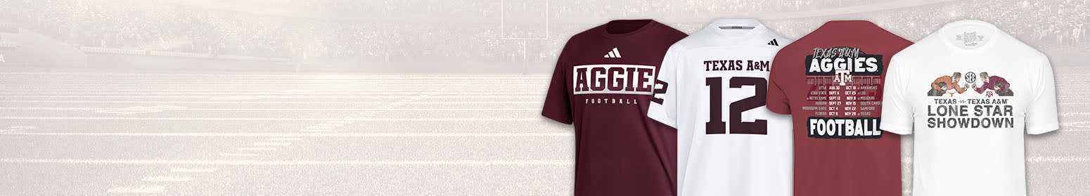 Shop Texas Am Aggies Gear Up For Gameday | Shop Football